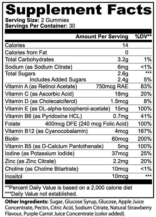 Men's Multivitamin Gummies (Adult)